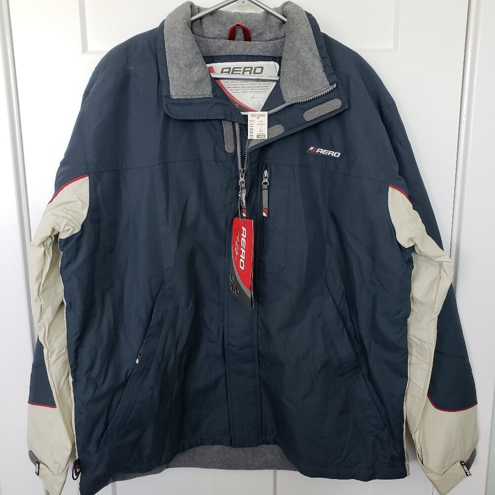 NEW NWT Men's Vintage Aeropostale Winter Coat 1990s size Large